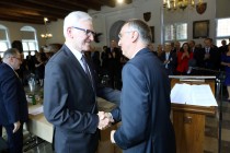 Jubileusz 45-lecia prof. Grzegorza Goździewicza (18.05.2017, Ratusz Staromiejski) [fot. Andrzej Romański]