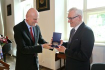 Jubileusz 45-lecia prof. Grzegorza Goździewicza (18.05.2017, Ratusz Staromiejski) [fot. Andrzej Romański]