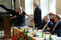 Jubileusz 45-lecia prof. Grzegorza Goździewicza (18.05.2017, Ratusz Staromiejski) [fot. Andrzej Romański]