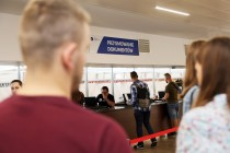Rekrutacja 2017 - pierwsi studenci, składanie dokumentów (14.07.2017) [fot. Andrzej Romański]