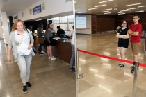 Rekrutacja 2017 - pierwsi studenci, składanie dokumentów (14.07.2017) [fot. Andrzej Romański]