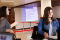 Rekrutacja 2017 - pierwsi studenci, składanie dokumentów (14.07.2017) [fot. Andrzej Romański]