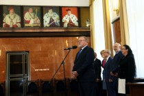 Nominacje i pożegnania - uroczystość w Collegium Maximum UMK (28.09.2017) [fot. Andrzej Romański]