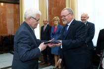 Nominacje i pożegnania - uroczystość w Collegium Maximum UMK (28.09.2017) [fot. Andrzej Romański]
