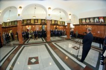 Nominacje i pożegnania - uroczystość w Collegium Maximum UMK (28.09.2017) [fot. Andrzej Romański]