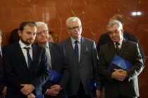 Nominacje i pożegnania - uroczystość w Collegium Maximum UMK (28.09.2017) [fot. Andrzej Romański]