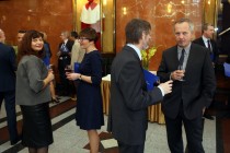 Nominacje i pożegnania - uroczystość w Collegium Maximum UMK (28.09.2017) [fot. Andrzej Romański]