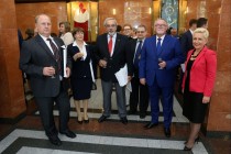 Uroczyste wręczenie nagród za stypendia naukowe i osiągnięcia (Collegium Maximum UMK, 29.09.2017) [fot. Andrzej Romański]