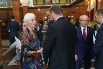 Uroczyste wręczenie nagród za stypendia naukowe i osiągnięcia (Collegium Maximum UMK, 29.09.2017) [fot. Andrzej Romański]