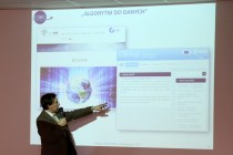Dzień GIS-u na Wydziale Nauk o Ziemi (15.11.2017) [fot. Andrzej Romański]