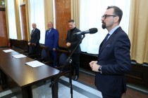 Porozumienie w sprawie weterynarii (Collegium Maximum, 4.12.2017) [fot. Andrzej Romański]
