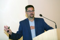 Philologorum Colloquia - Prof. Ben Alexander z Uniwersytetu Harvarda (Collegium Humanisticum, 5.12.2017) [fot. Andrzej Romański]