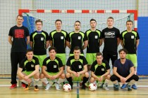 Akademickie Mistrzostwa Polski w Futsalu półfinał A (26.01.2018, Uniwersyteckie Centrum Sportowe) [fot. Andrzej Romański]