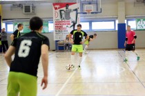 Akademickie Mistrzostwa Polski w Futsalu półfinał A (26.01.2018, Uniwersyteckie Centrum Sportowe) [fot. Andrzej Romański]