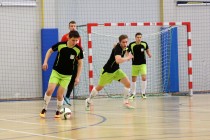 Akademickie Mistrzostwa Polski w Futsalu półfinał A (26.01.2018, Uniwersyteckie Centrum Sportowe) [fot. Andrzej Romański]
