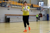 Akademickie Mistrzostwa Polski w Futsalu półfinał A (26.01.2018, Uniwersyteckie Centrum Sportowe) [fot. Andrzej Romański]