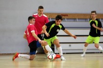 Akademickie Mistrzostwa Polski w Futsalu półfinał A (26.01.2018, Uniwersyteckie Centrum Sportowe) [fot. Andrzej Romański]