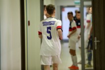 Akademickie Mistrzostwa Polski w Futsalu półfinał A (26.01.2018, Uniwersyteckie Centrum Sportowe) [fot. Andrzej Romański]