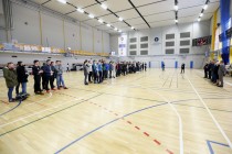 Akademickie Mistrzostwa Polski w Futsalu półfinał A (26.01.2018, Uniwersyteckie Centrum Sportowe) [fot. Andrzej Romański]