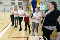 Akademickie Mistrzostwa Polski w Futsalu półfinał A (26.01.2018, Uniwersyteckie Centrum Sportowe) [fot. Andrzej Romański]