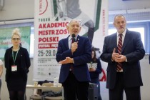 Akademickie Mistrzostwa Polski w Futsalu półfinał A (26.01.2018, Uniwersyteckie Centrum Sportowe) [fot. Andrzej Romański]