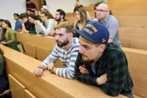 Debata oxfordzka AEGEE nt Unii Europejskiej (27.01.2018, Wydział Prawa i Administracji) [fot. Andrzej Romański]