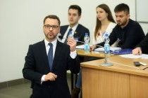 Debata oxfordzka AEGEE nt Unii Europejskiej (27.01.2018, Wydział Prawa i Administracji) [fot. Andrzej Romański]