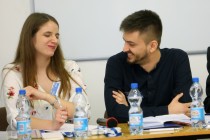 Debata oxfordzka AEGEE nt Unii Europejskiej (27.01.2018, Wydział Prawa i Administracji) [fot. Andrzej Romański]