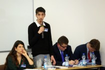 Debata oxfordzka AEGEE nt Unii Europejskiej (27.01.2018, Wydział Prawa i Administracji) [fot. Andrzej Romański]
