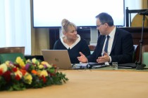 Spotkanie kanclerzy i kwestorów uczelni polskich (1.02.2018, Collegium Maximum) [fot. Andrzej Romański]