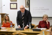 10-lecie Centrum Studiów Wyborczych na Wydziale Prawa i Administracji (1.02.2018) [fot. Andrzej Romański]