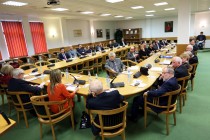 10-lecie Centrum Studiów Wyborczych na Wydziale Prawa i Administracji (1.02.2018) [fot. Andrzej Romański]