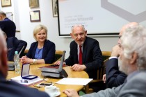10-lecie Centrum Studiów Wyborczych na Wydziale Prawa i Administracji (1.02.2018) [fot. Andrzej Romański]