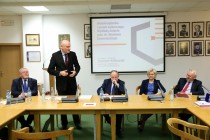 10-lecie Centrum Studiów Wyborczych na Wydziale Prawa i Administracji (1.02.2018) [fot. Andrzej Romański]
