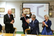 10-lecie Centrum Studiów Wyborczych na Wydziale Prawa i Administracji (1.02.2018) [fot. Andrzej Romański]
