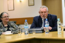 10-lecie Centrum Studiów Wyborczych na Wydziale Prawa i Administracji (1.02.2018) [fot. Andrzej Romański]