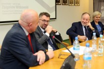 10-lecie Centrum Studiów Wyborczych na Wydziale Prawa i Administracji (1.02.2018) [fot. Andrzej Romański]