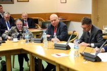 10-lecie Centrum Studiów Wyborczych na Wydziale Prawa i Administracji (1.02.2018) [fot. Andrzej Romański]