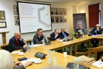 10-lecie Centrum Studiów Wyborczych na Wydziale Prawa i Administracji (1.02.2018) [fot. Andrzej Romański]