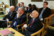10-lecie Centrum Studiów Wyborczych na Wydziale Prawa i Administracji (1.02.2018) [fot. Andrzej Romański]