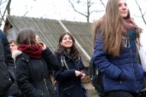 Studenci Erasmusa w Muzeum Etnograficznym (27 marca 2018) [fot. Andrzej Romański]