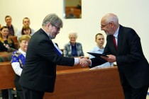 Spotkanie z okazji 25-lecia Wydziału Matematyki i Informatyki (25.04.2018) [fot. Andrzej Romański]