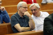 Spotkanie z okazji 25-lecia Wydziału Matematyki i Informatyki (25.04.2018) [fot. Andrzej Romański]