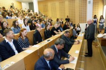 Dni e-biznesu - 10 lat konferencji (Wydział Nauk Ekonomicznych i Zarządzania, 15 maja 2018) [fot. Andrzej Romański]