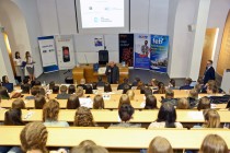 Dni e-biznesu - 10 lat konferencji (Wydział Nauk Ekonomicznych i Zarządzania, 15 maja 2018) [fot. Andrzej Romański]