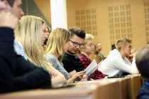 Dni e-biznesu - 10 lat konferencji (Wydział Nauk Ekonomicznych i Zarządzania, 15 maja 2018) [fot. Andrzej Romański]