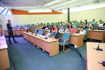 Dzień z Narodową Agencją Wymiany Akademickiej (Wydział Nauk Ekonomicznych i Zarządzania, 12.06.2018) [fot. Andrzej Romański]