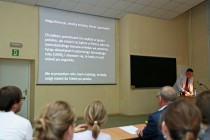 Wykład rektorski prof. Peter Kuniholm z University of Arizona (15.06.2018, Wydział Sztuk Pięknych) [fot. Andrzej Romański]