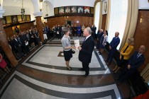 Uroczystość wręczenia nagród Rektora za osiągnięcia w dziedzinie dydaktyczno-wychowawczej, naukowo-badawczej oraz organizacyjnej (19.09.2018, Collegium Maximum) [fot. Andrzej Romański]
