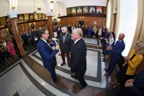 Uroczystość wręczenia nagród Rektora za osiągnięcia w dziedzinie dydaktyczno-wychowawczej, naukowo-badawczej oraz organizacyjnej (19.09.2018, Collegium Maximum) [fot. Andrzej Romański]